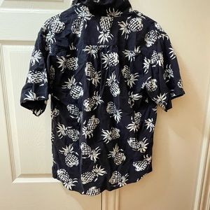 I am selling a nautica dress shirt, the color is a dark blue